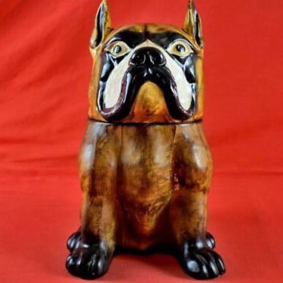 Anthropologie Other - Vintage Comoy’s of London Ceramic Bulldog Jar